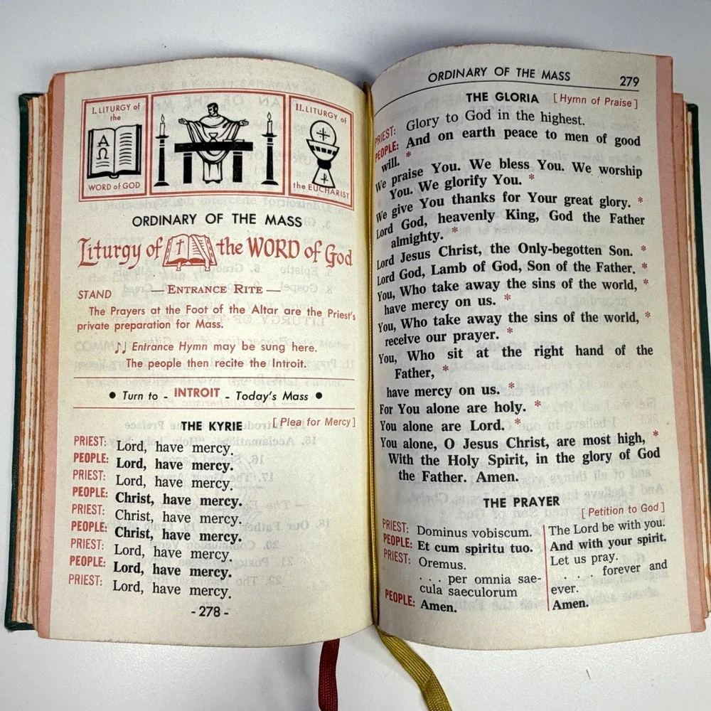Parish Mass Book & Hymnal your material thanks